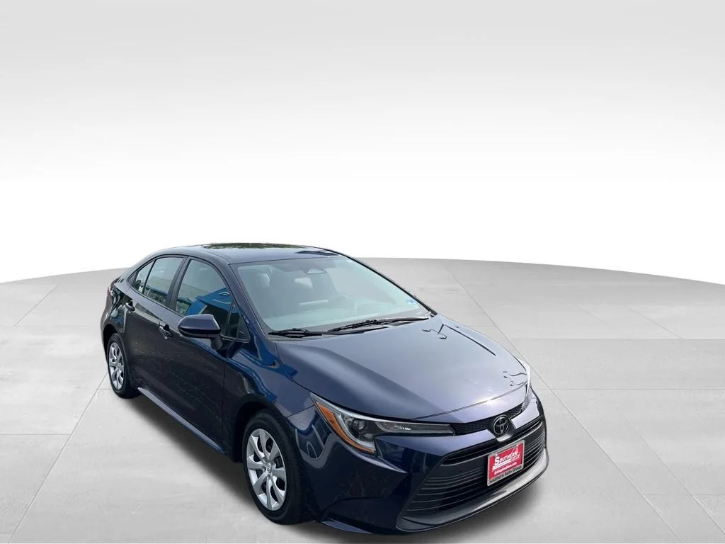 Used 2024 Blue Toyota LE image 3