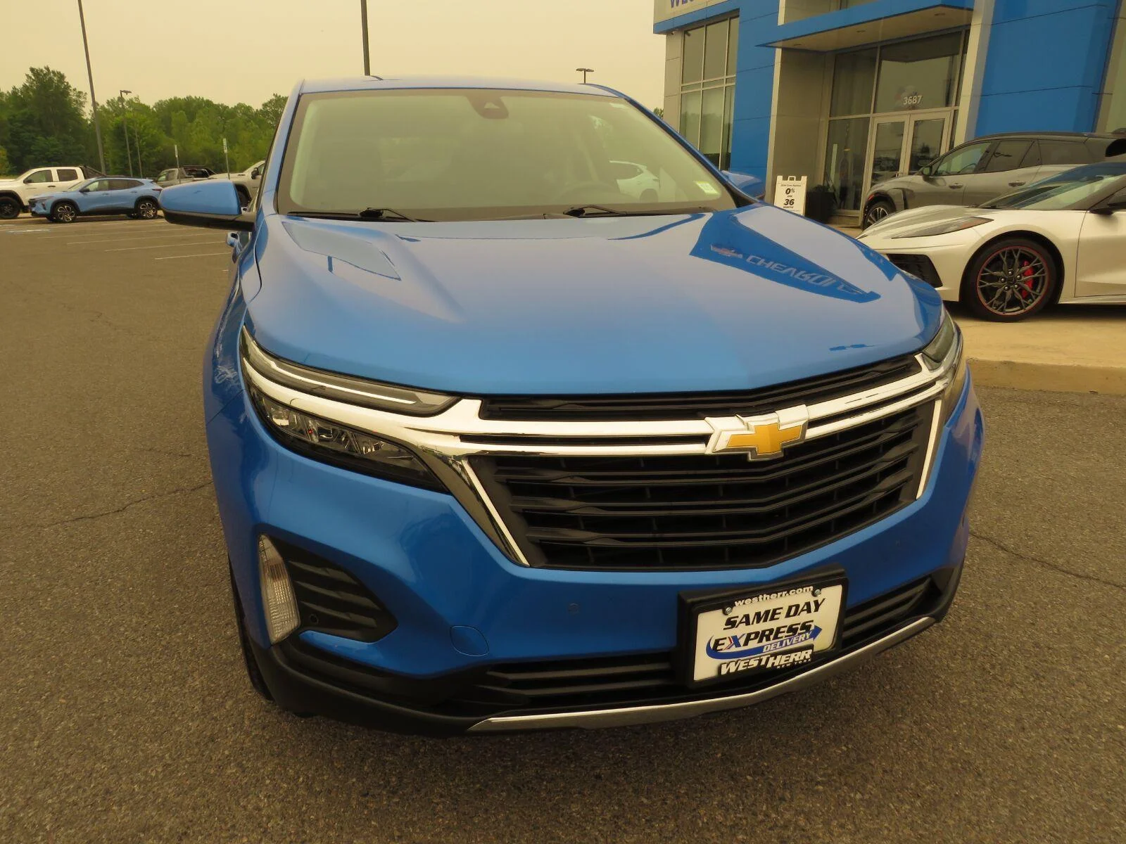 Used 2024 Riptide Blue Metallic Chevrolet LT image 4