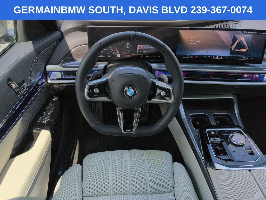 Certified Used 2025 White Metallic BMW 760i xDrive image 17