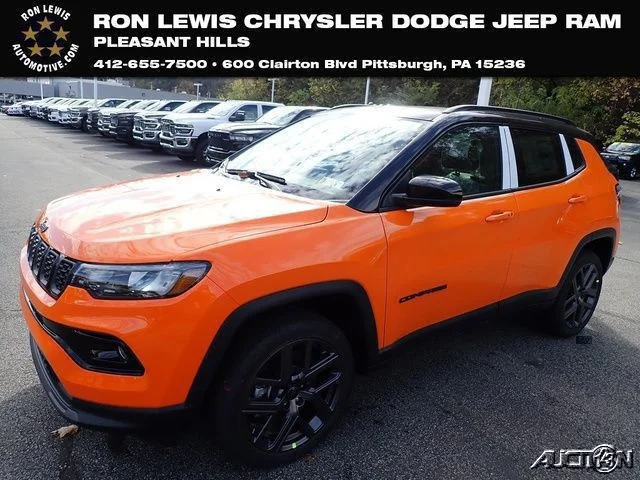 New 2026 Orange Jeep Limited image 1