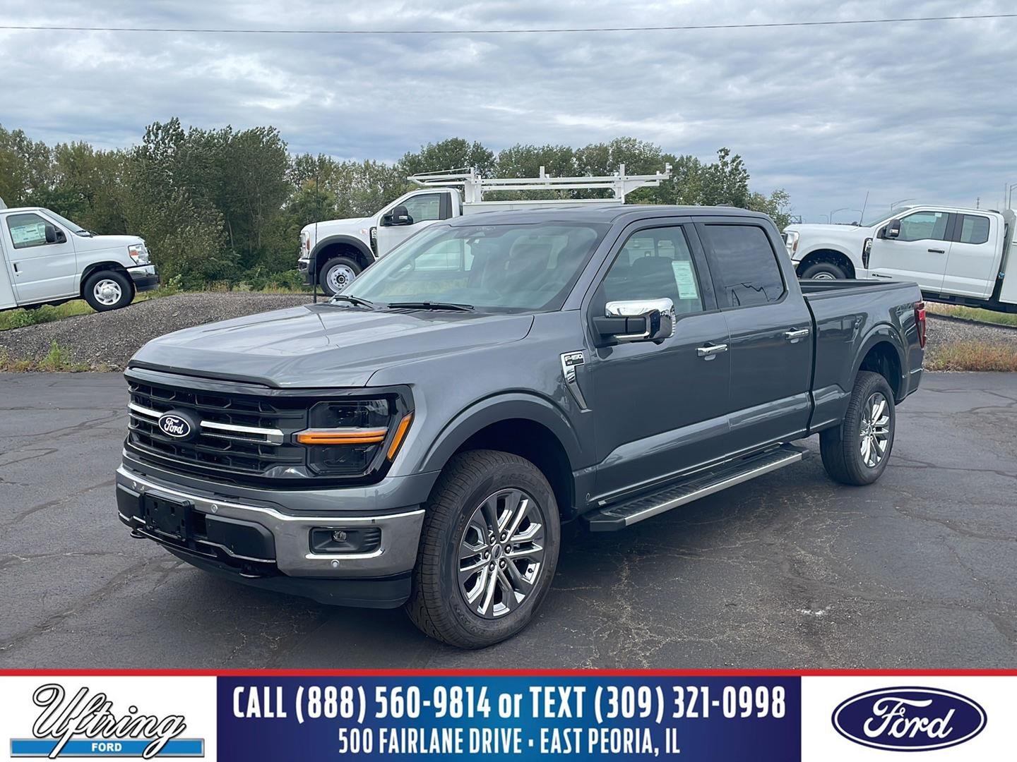 New 2026 Carbonized Gray Metallic Ford XLT image 1