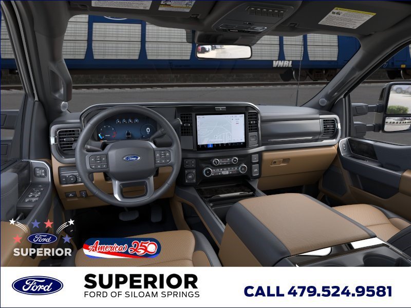 New 2026 Star White Metallic Tri-Coat Ford LARIAT image 9