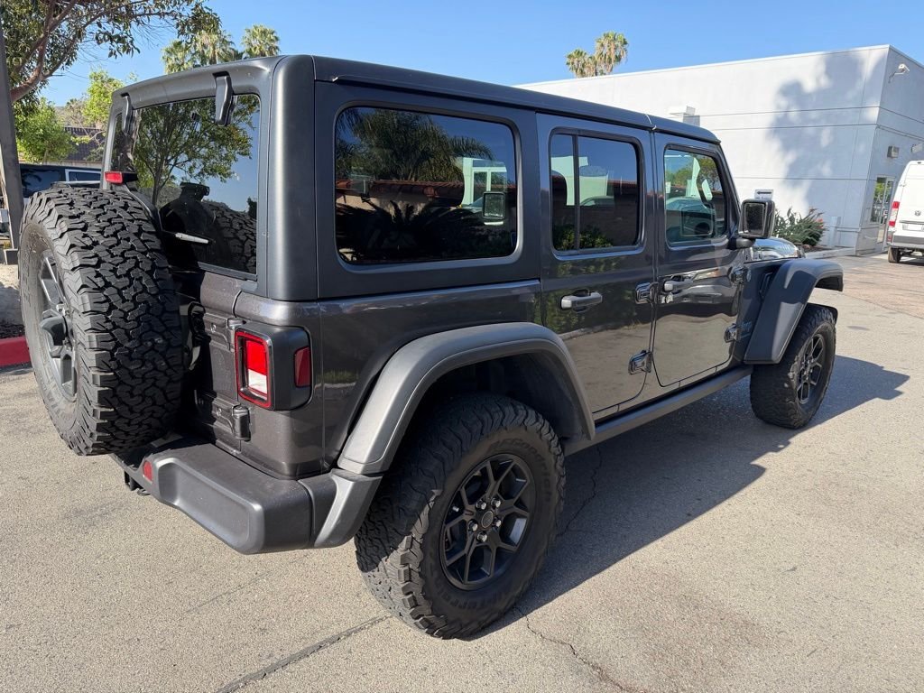Used 2024 Gray Jeep Willys 4xe image 14