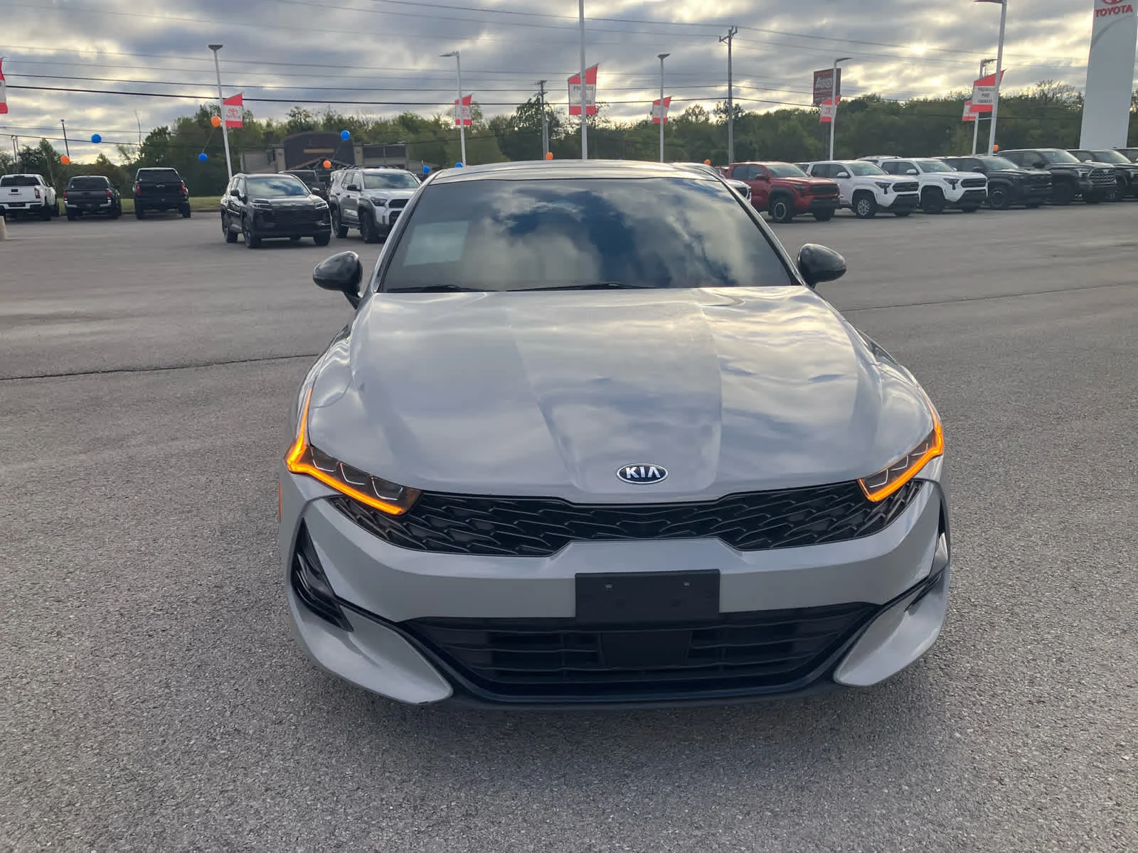 Used 2021 Wolf Gray Kia GT-Line image 2