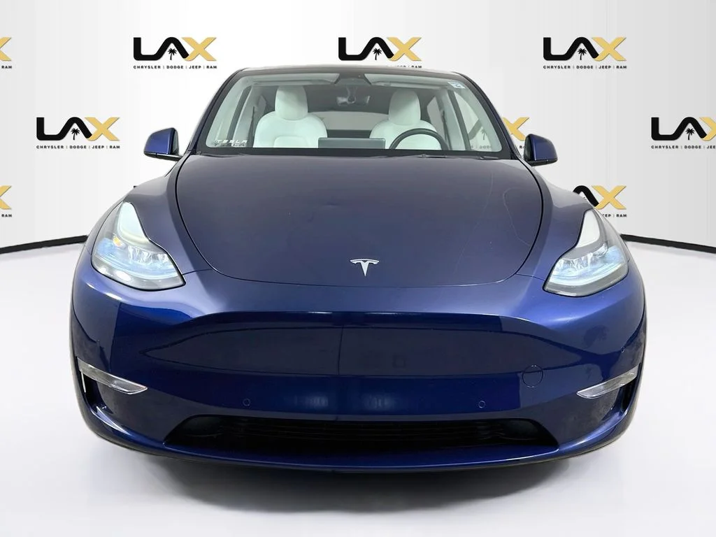 Used 2022 Tesla Model Y Long Range with VIN 7SAYGDEE3NF515144 for sale in Inglewood, CA