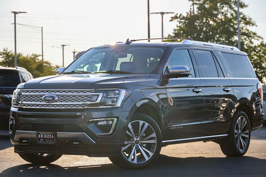 Certified Used 2020 Gray Ford Platinum image 1