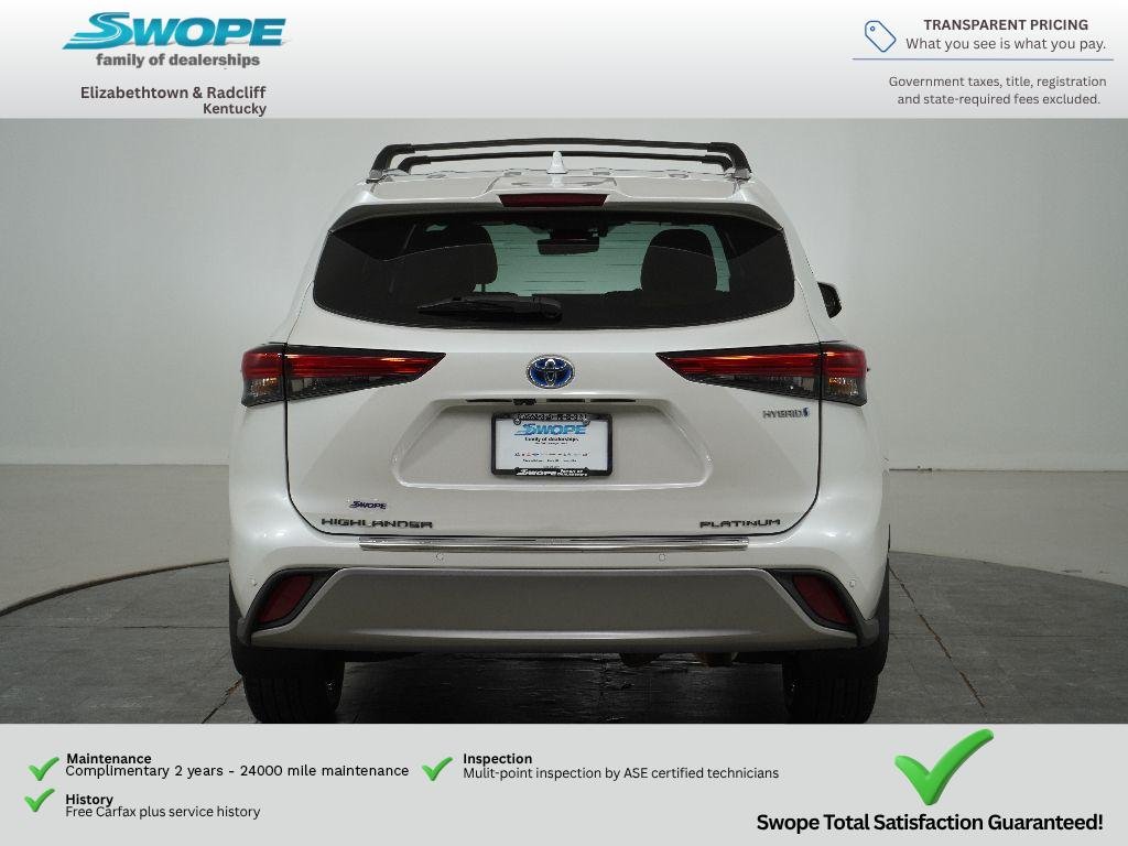 Used 2023 Wind Chill Pearl Toyota Hybrid Platinum image 4