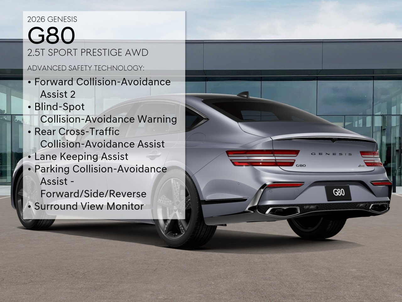 New 2026 Ceres Blue Genesis 2.5T SPORT PRESTIGE image 7