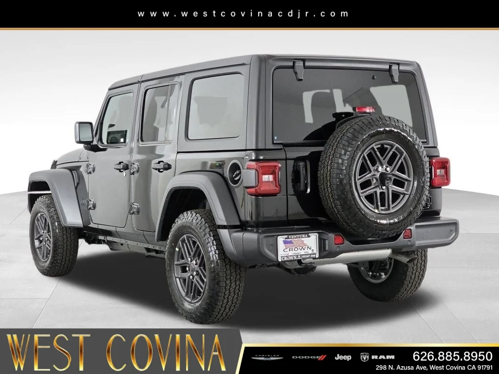 New 2025 Black Clear-Coat Exterior Paint Jeep Sport S image 7