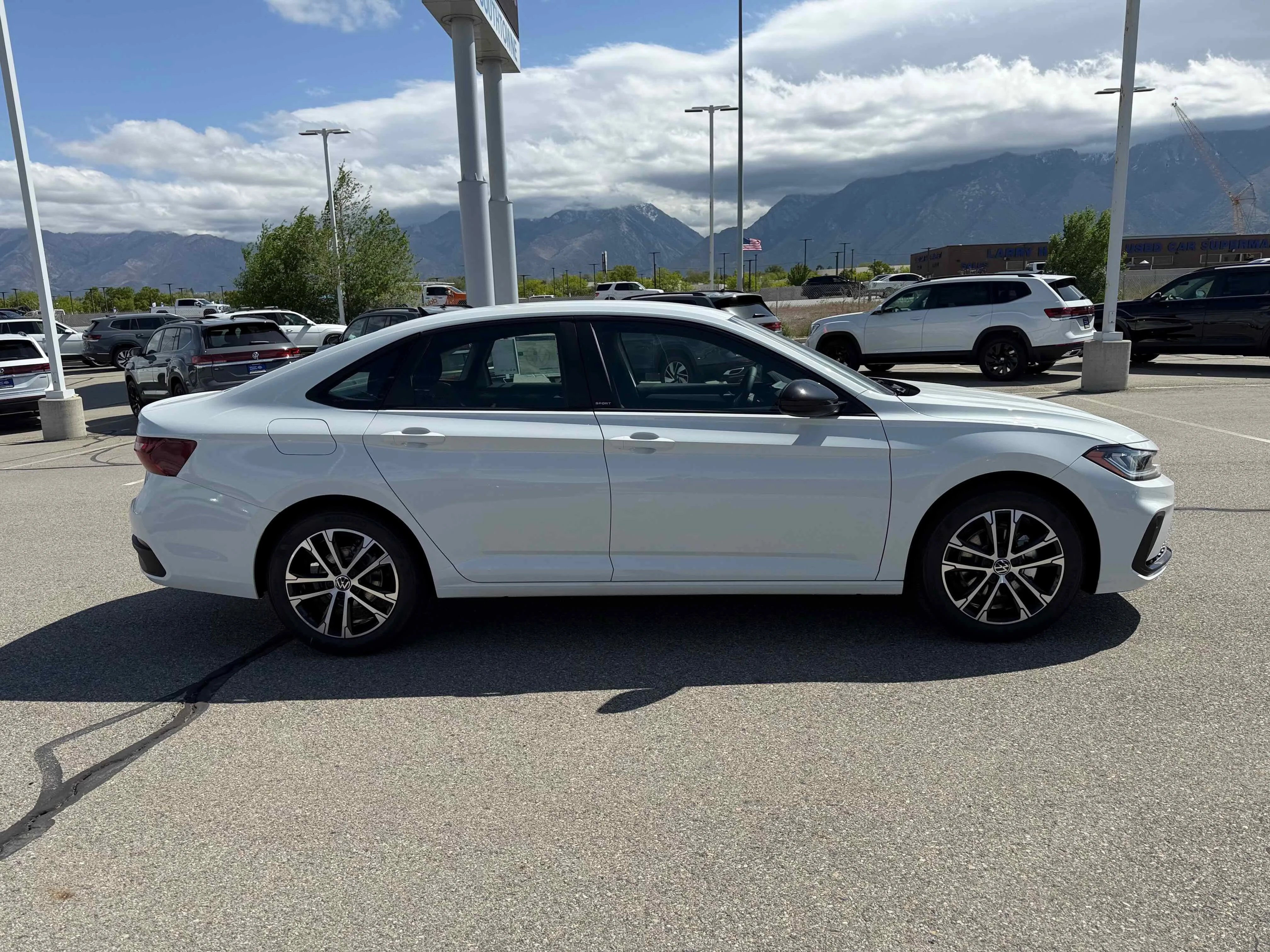 New 2026 Pure White Volkswagen Sport image 6