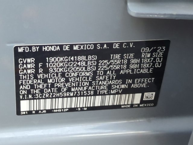 Certified Used 2024 Urban Gray Pearl Honda Sport image 31