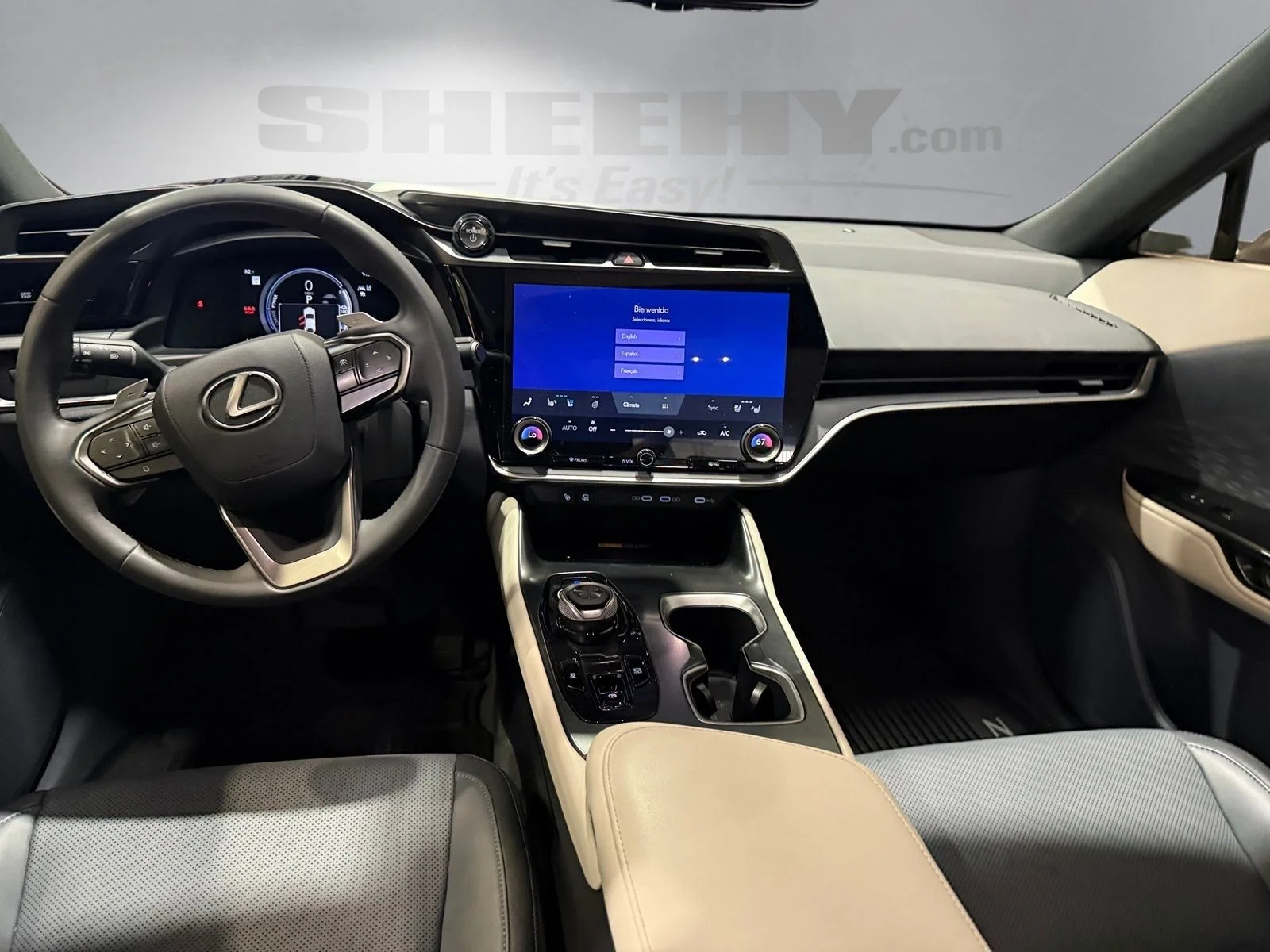 Used 2025 Black Lexus 450e Premium image 3