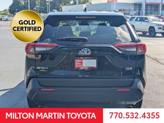 Certified Used 2025 Black Toyota XLE image 10