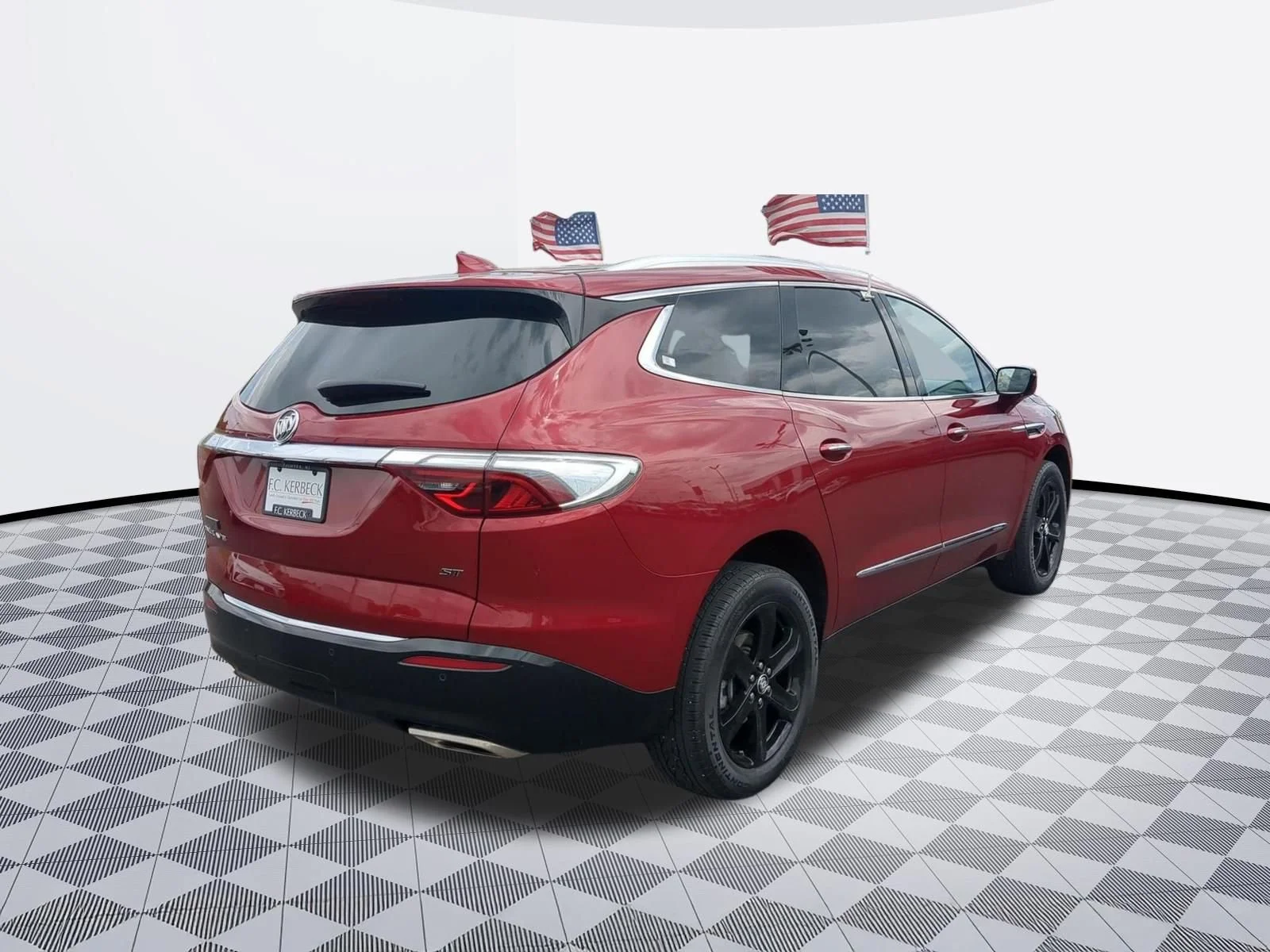 Used 2023 Cherry Red Tintcoat Buick Essence image 7