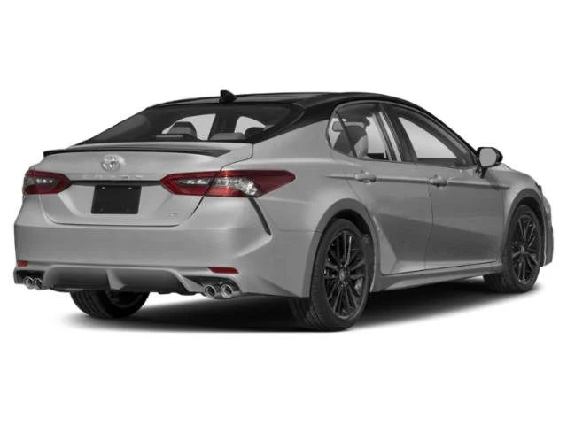 Used 2023 Celestial Silver Metallic/Midnight Black Metallic Toyota XSE image 2