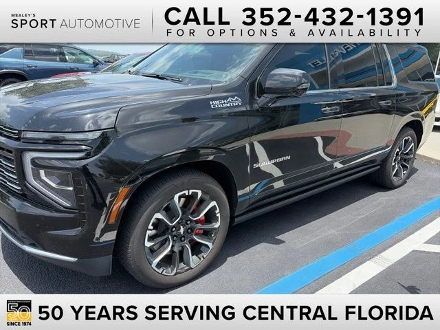 Used 2025 Black Chevrolet High Country image 1