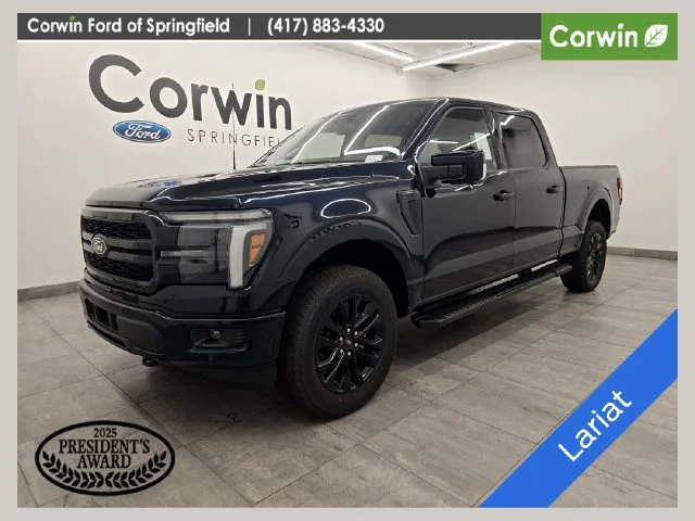 New 2026 Antimatter Blue Metallic Ford Lariat® image 1