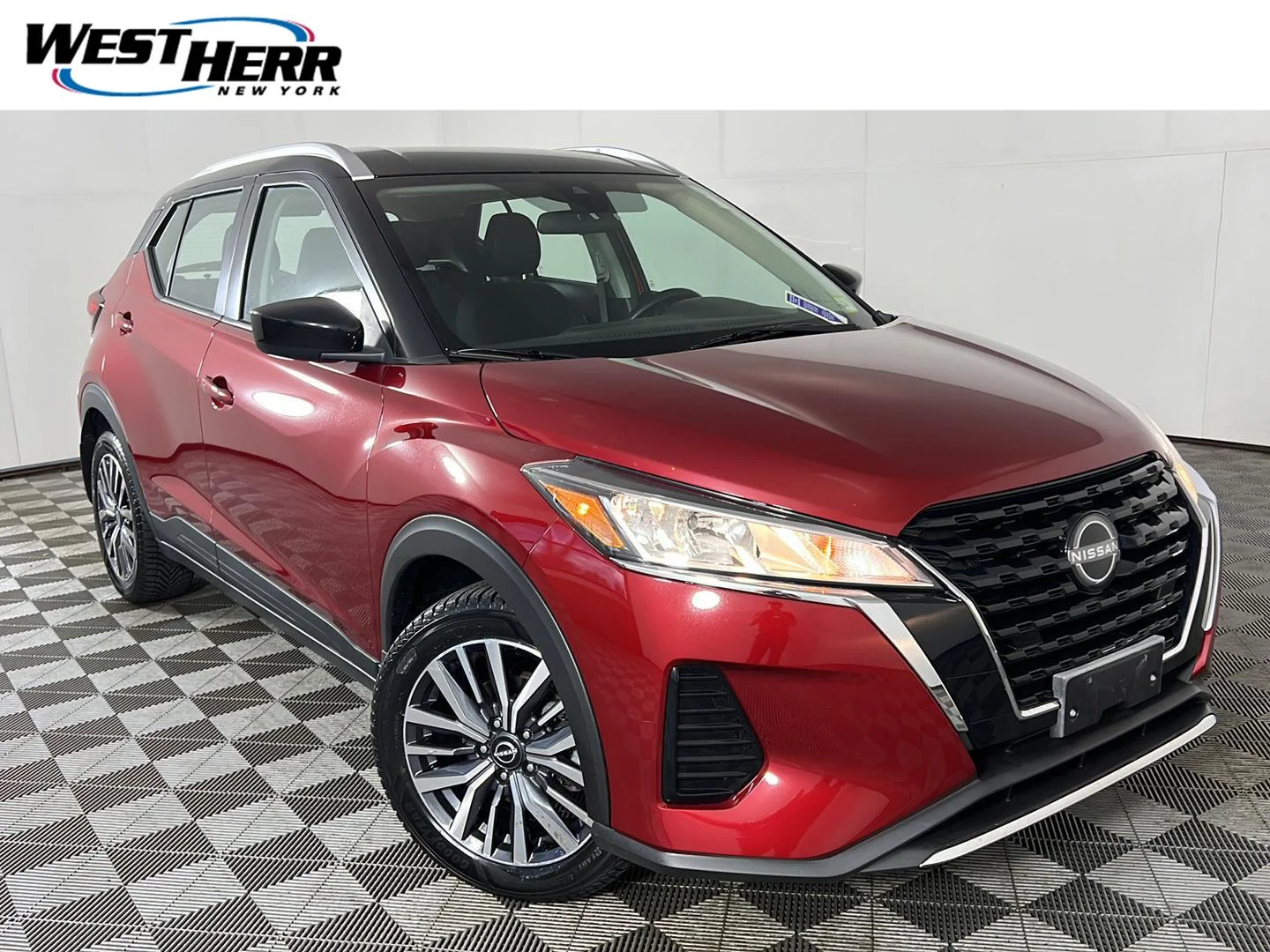 Used 2023 Scarlet Ember Tintcoat/Super Black Nissan SV image 1