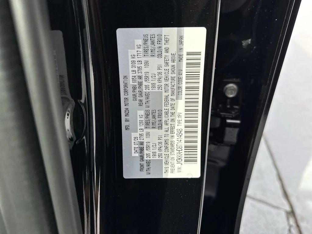 New 2026 Jet Black Mazda 3.3 Turbo Select AWD image 60