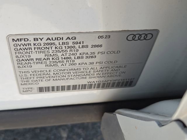 Used 2023 White Audi S line Premium image 7