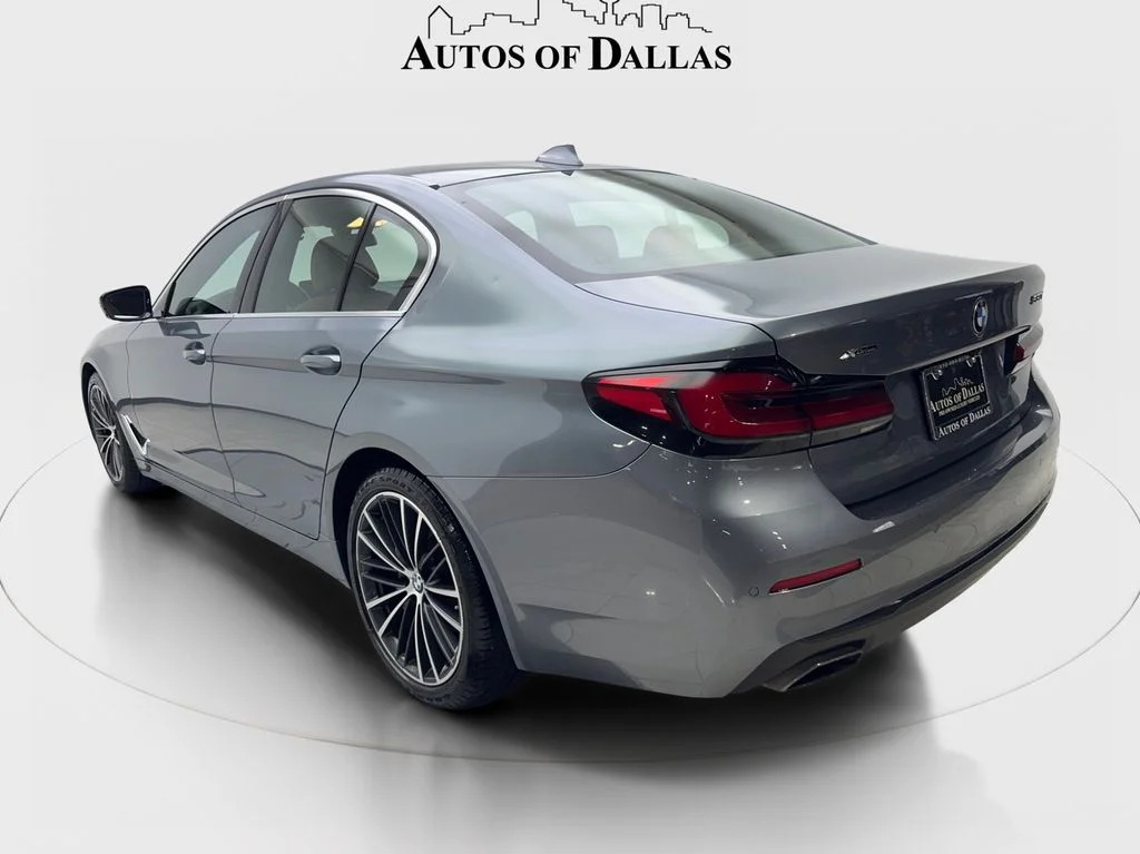 Used 2022 Blue BMW 530i xDrive image 7
