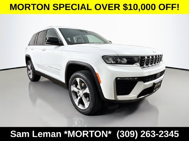New 2026 Bright White Clear-Coat Exterior Paint Jeep Limited image 1