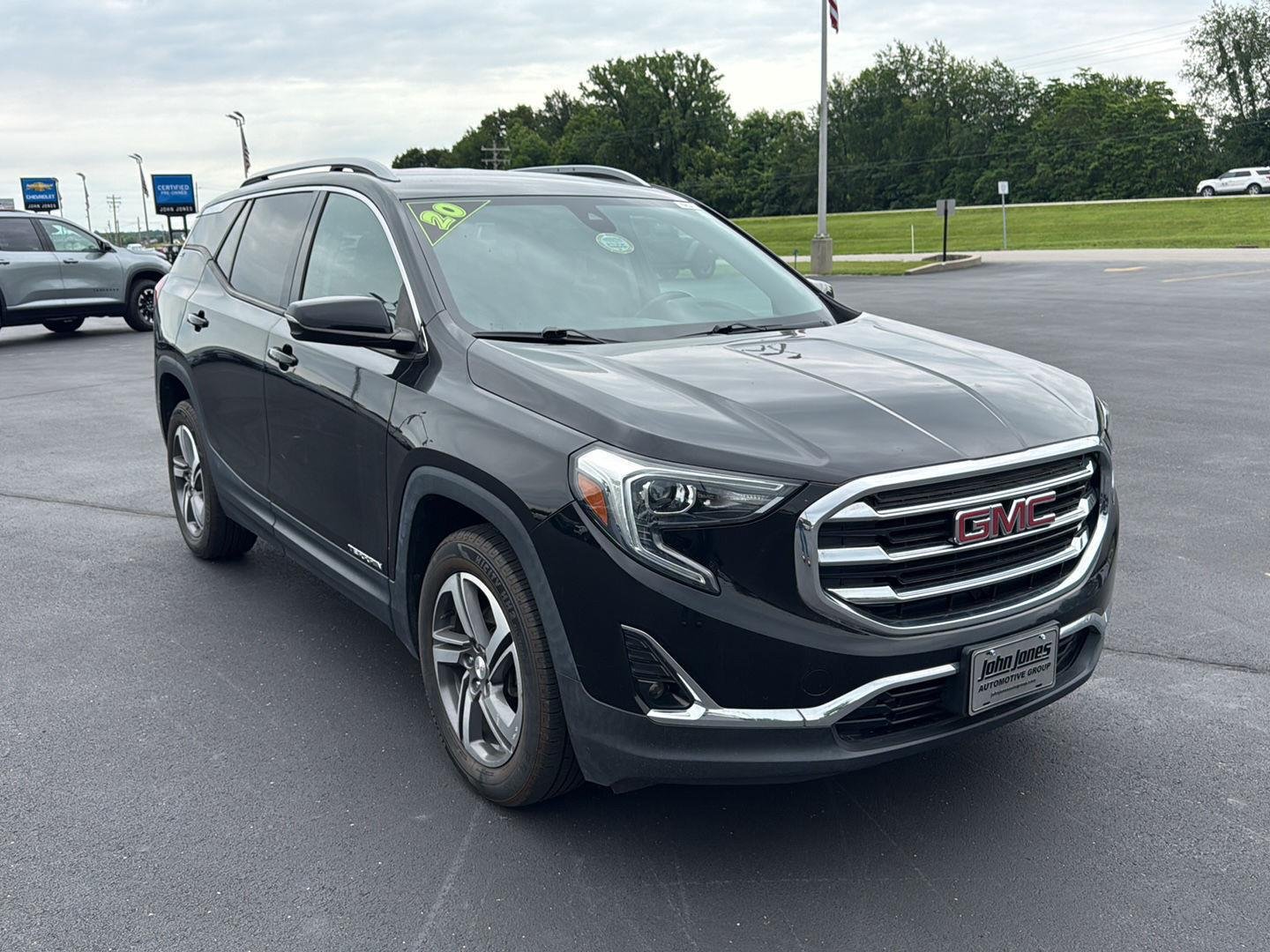 Used 2020 GMC Terrain SLT with VIN 3GKALVEV0LL242473 for sale in Corydon, IN