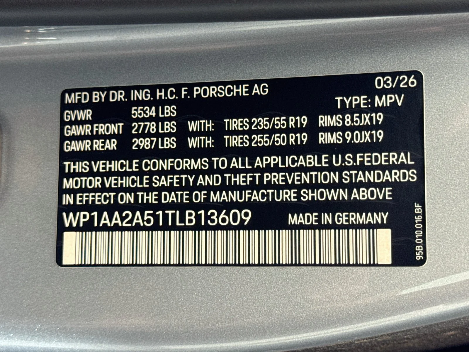 Used 2026 Dolomite Silver Metallic Porsche  image 26