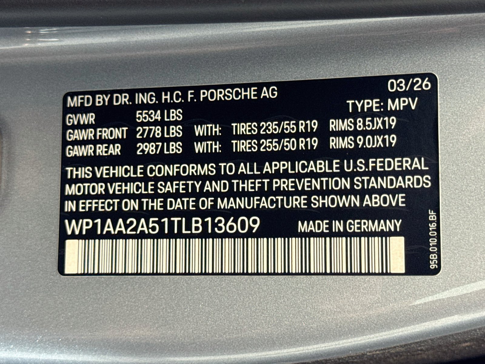 Used 2026 Dolomite Silver Metallic Porsche  image 26