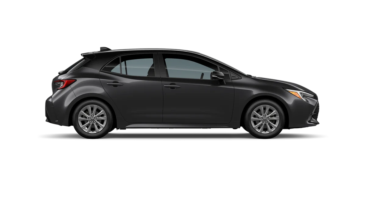 New 2026 Magnetic Gray Metallic with Midnight Black Metallic roof Toyota SE image 12
