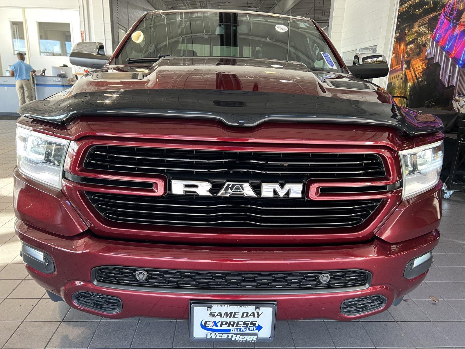 Used 2019 Delmonico Red Pearlcoat Ram Laramie image 2