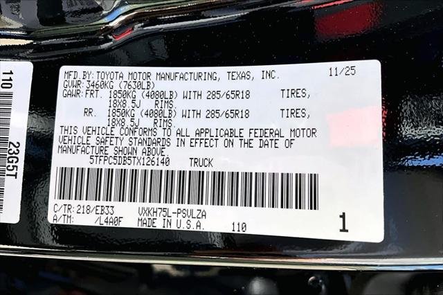 2026 Toyota Tundra TRD Pro - Photo 33