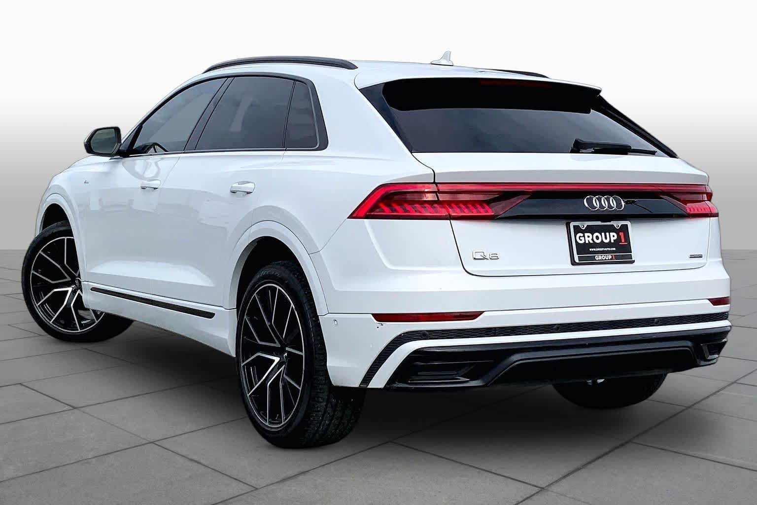 Used 2020 Glacier White Metallic Audi Premium Plus image 12
