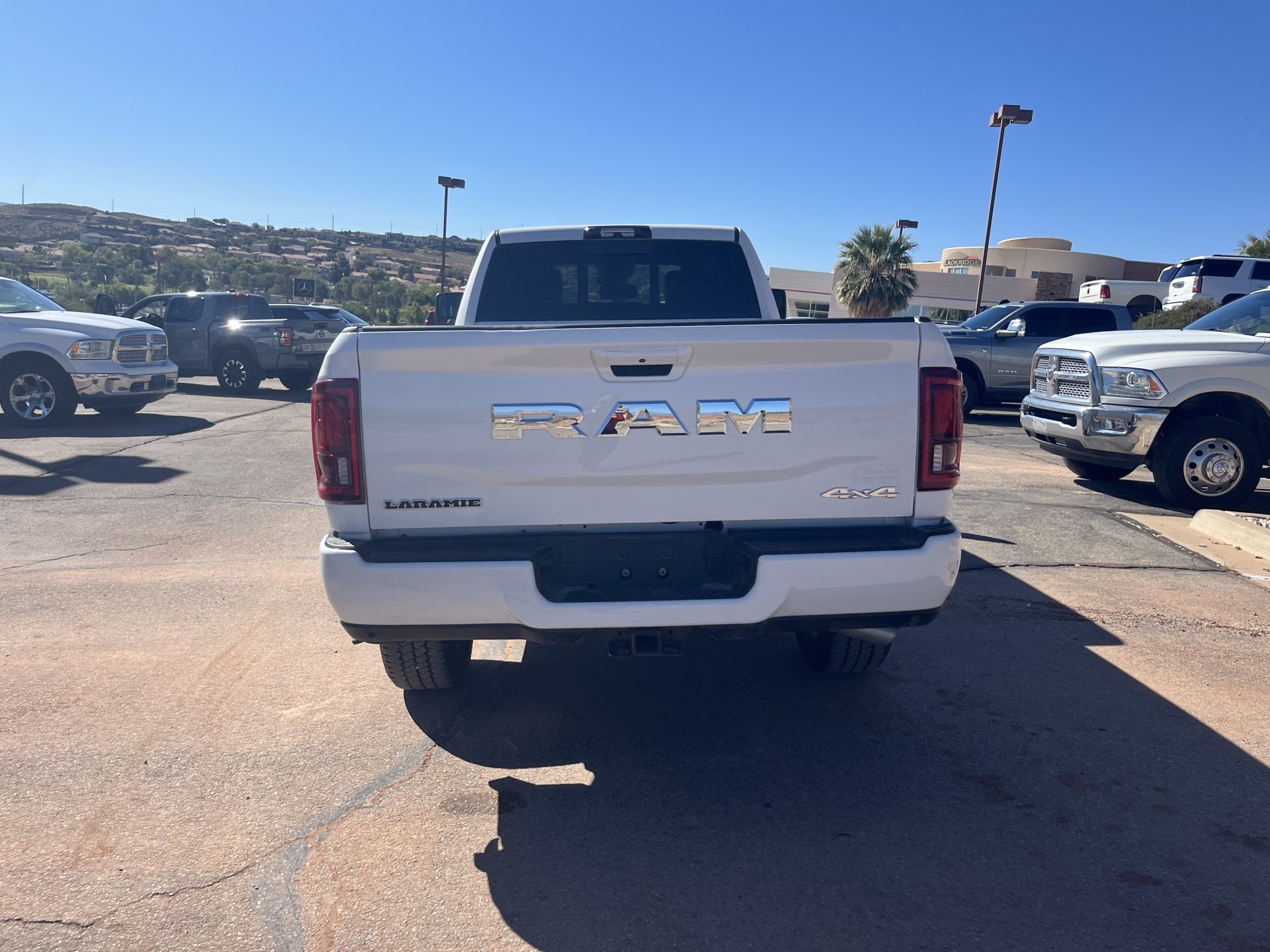 Used 2026 Bright White Clearcoat Ram Laramie image 3