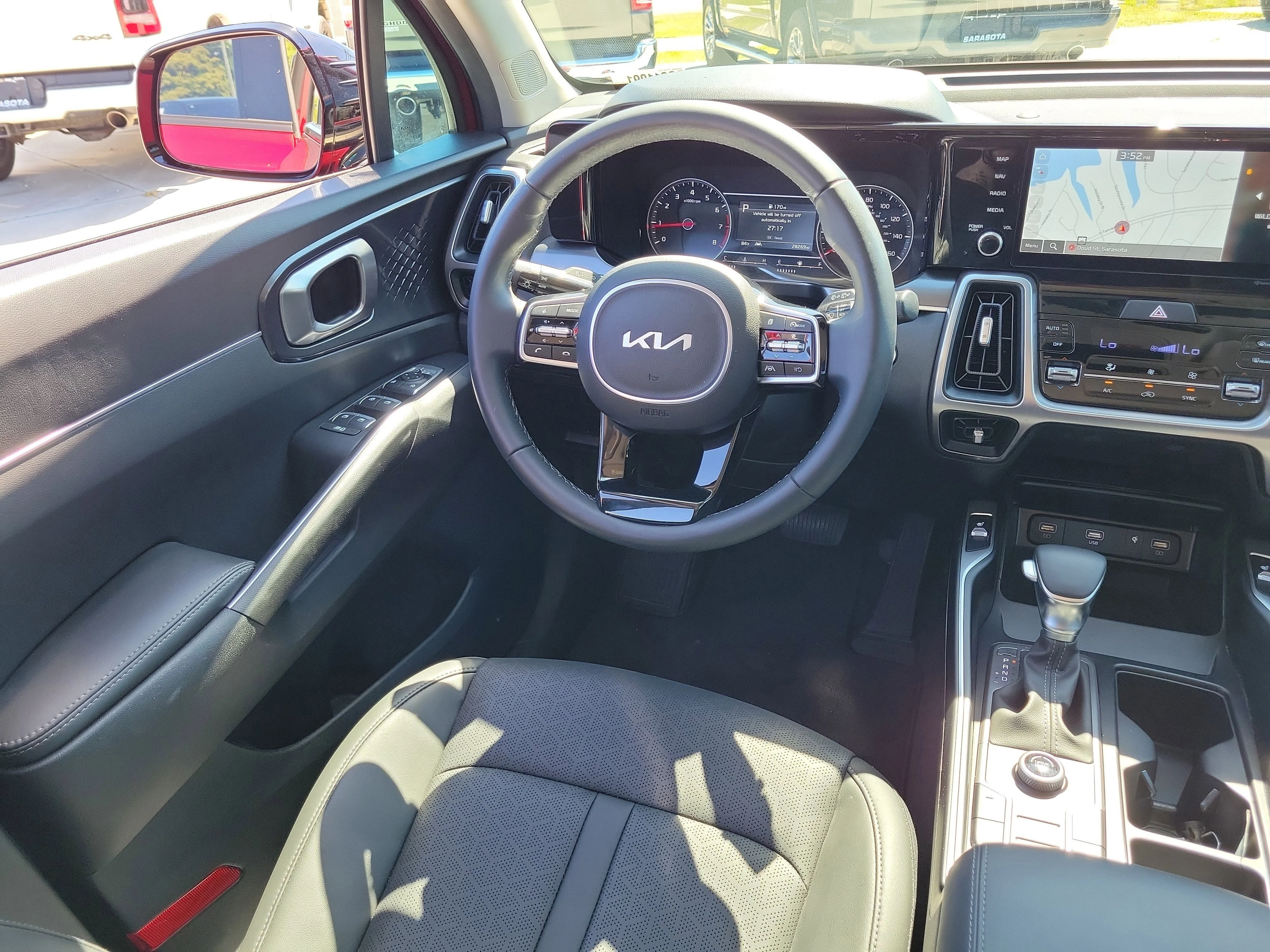 Used 2023 Passion Red Kia S image 16