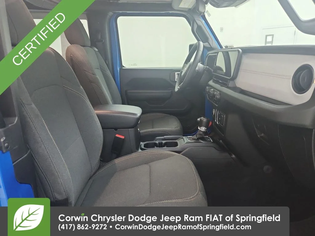 Certified Used 2024 Blue Jeep Sport S image 32