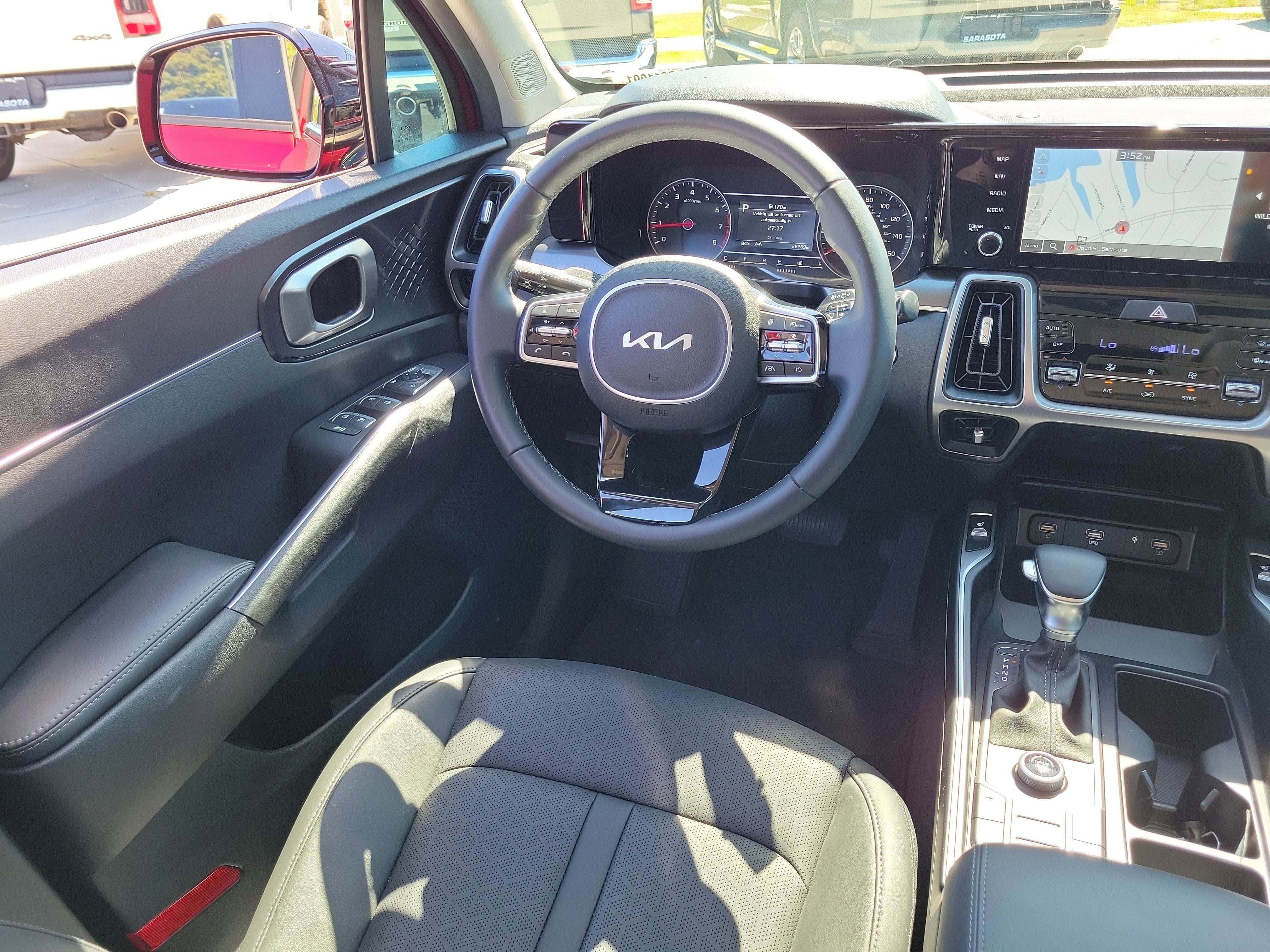 Used 2023 Passion Red Kia S image 16