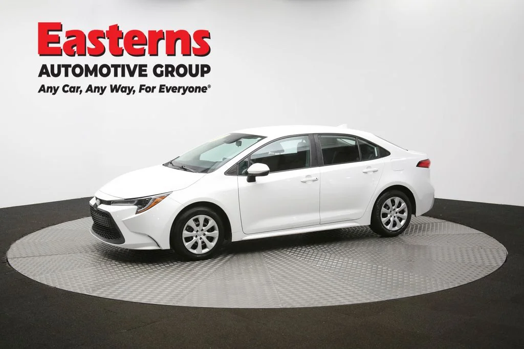 Used 2021 White Toyota LE image 53