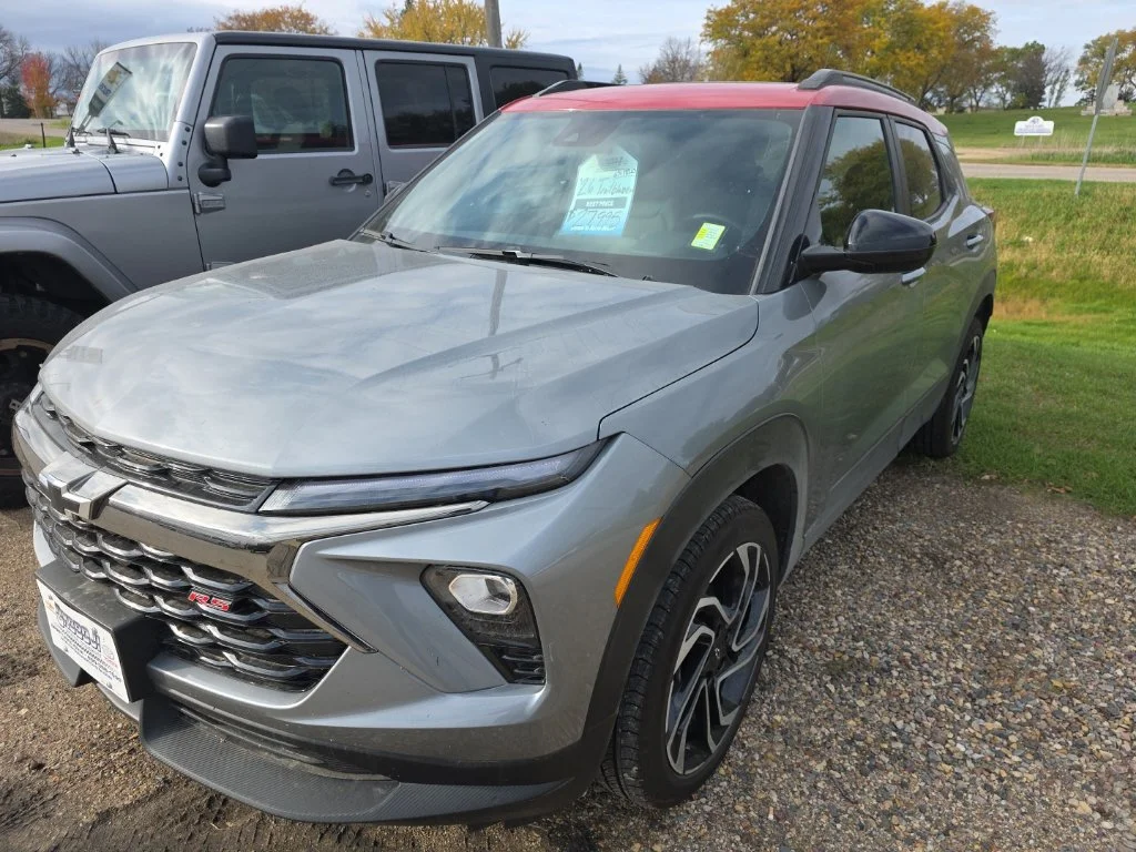 Used 2026 Sterling Gray Metallic Chevrolet RS image 3