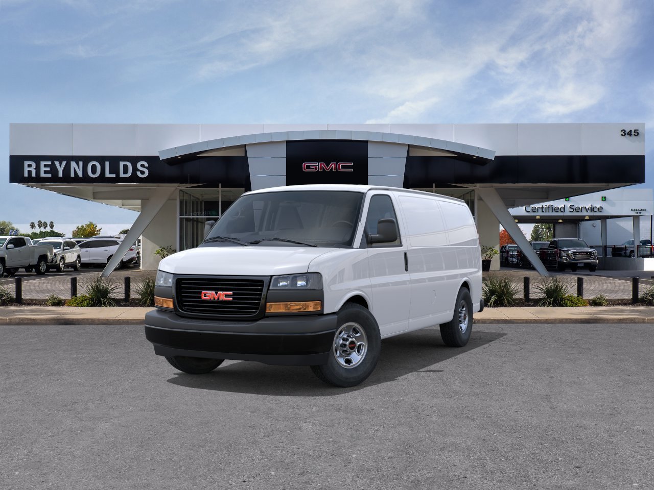 New 2026 Summit White GMC Work Van image 8
