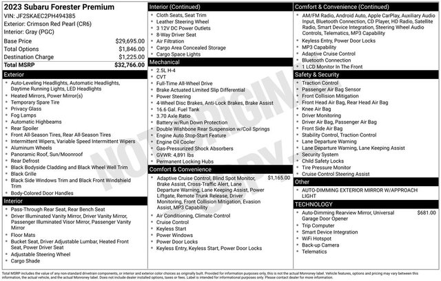 2023 Subaru Forester Premium