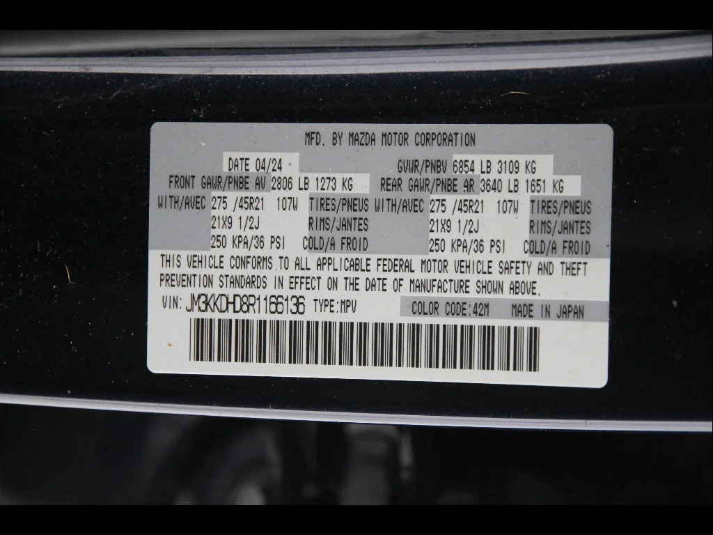 Certified Used 2024 Deep Crystal Blue Mica Mazda 3.3 Turbo Premium image 24