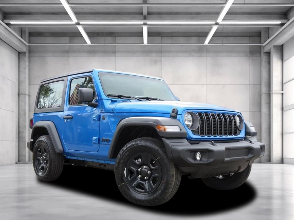 New 2026 Hydro Blue Pearlcoat Jeep Sport image 1