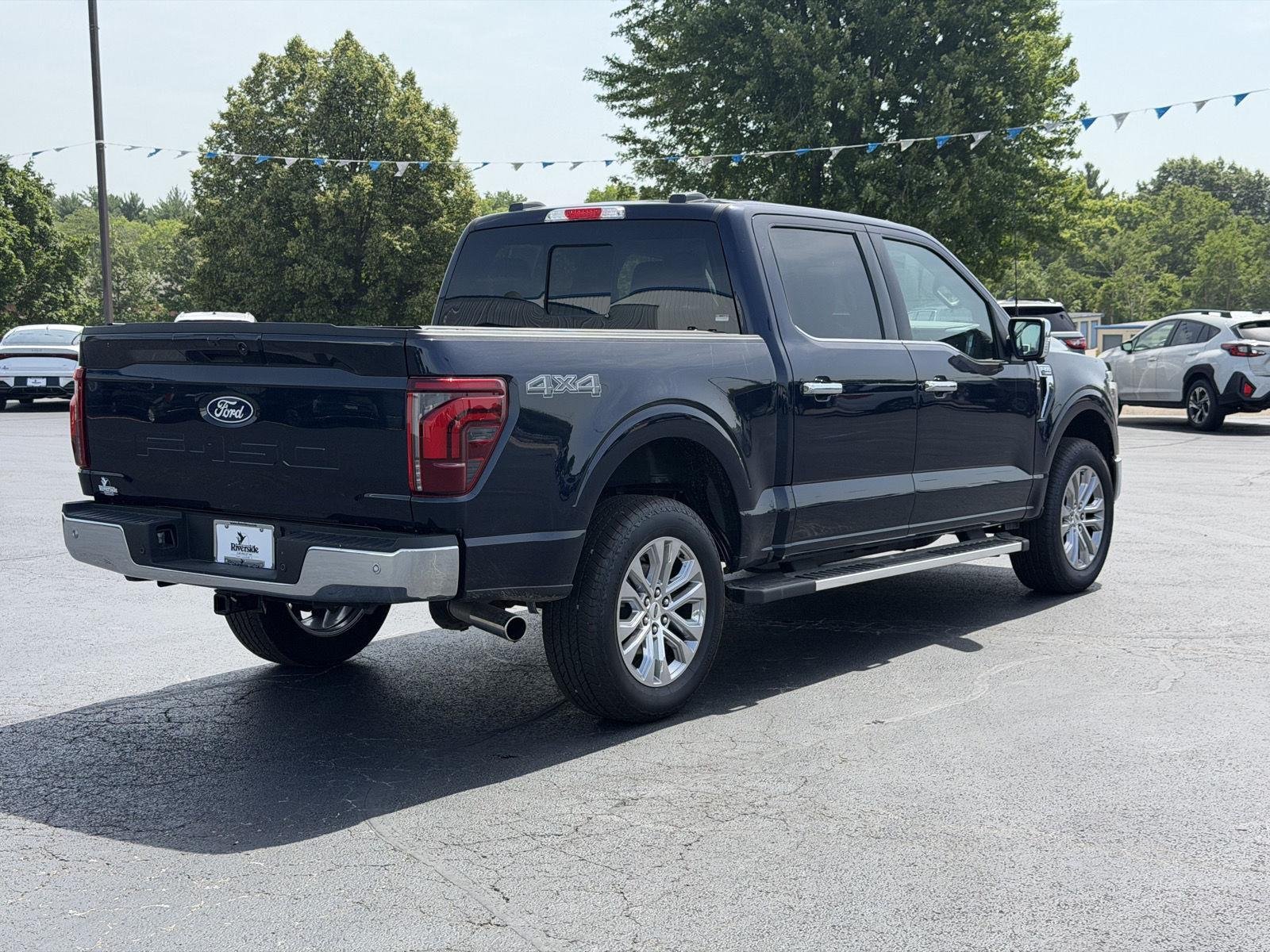 Used 2025 Antimatter Blue Metallic Ford LARIAT image 6