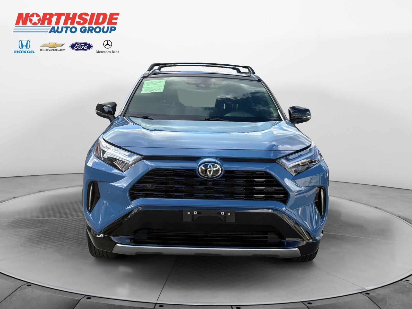 Used 2025 Blue Toyota XSE image 2