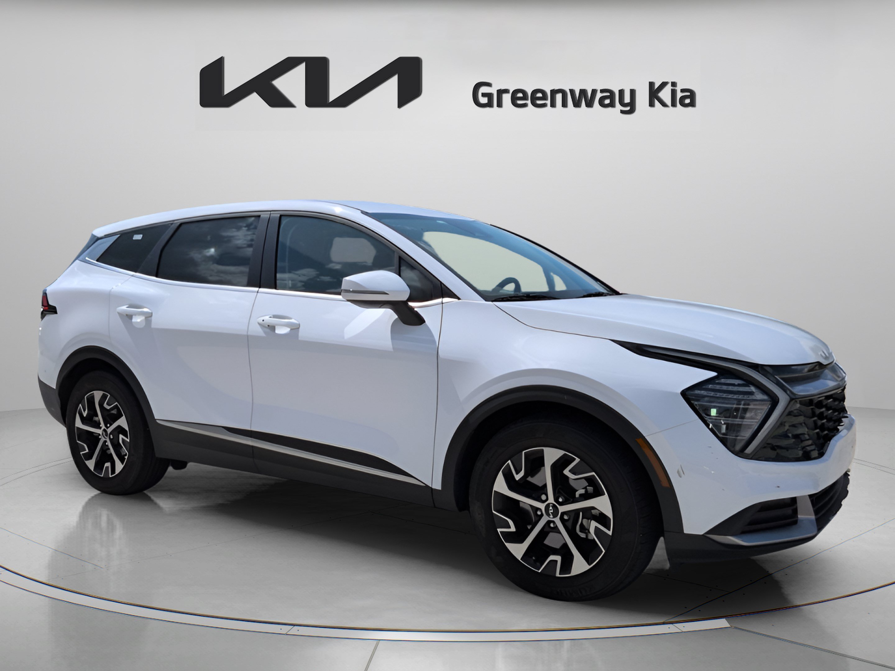 Certified Used 2024 Glacial White Pearl Kia EX image 1