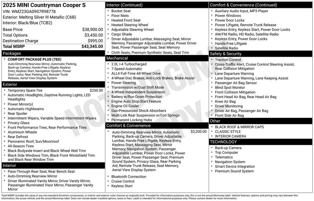 2025 MINI Countryman S - Photo 41