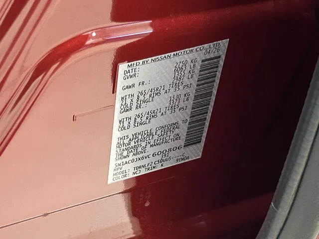 New 2027 2T SUN RED INFINITI Autograph AWD image 32