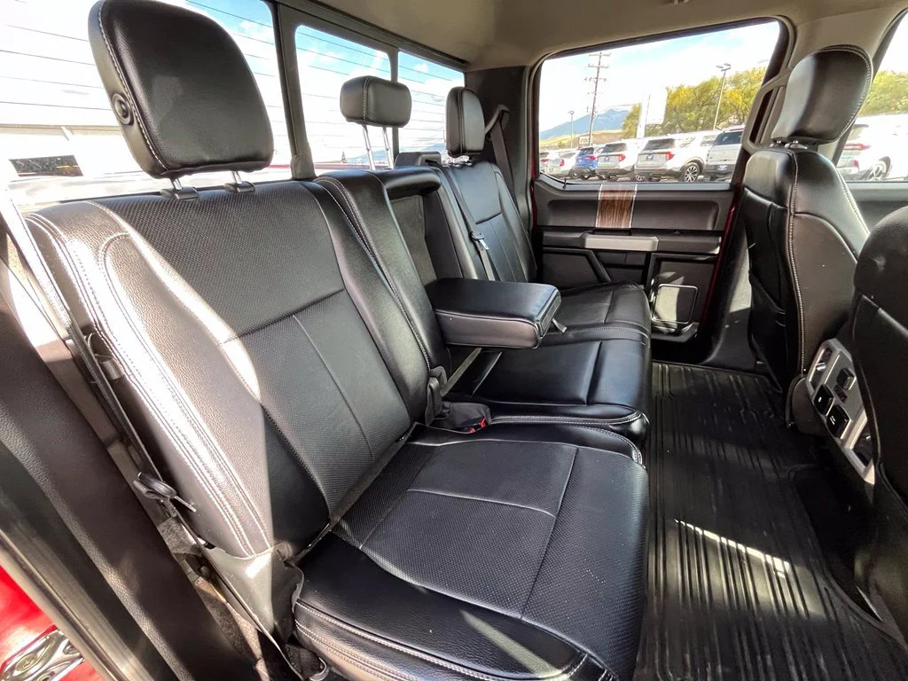 Used 2018 Red Ford Lariat image 18