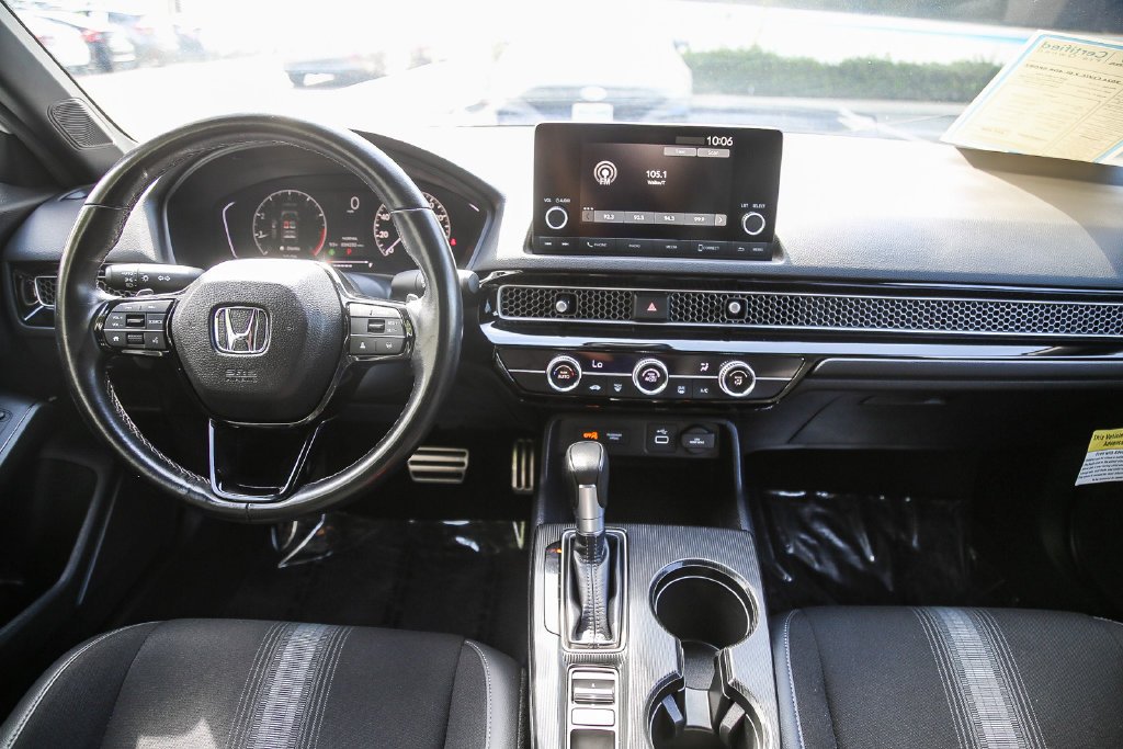 Certified Used 2024 Platinum White Pearl Honda 2.0L 4D SPORT image 13